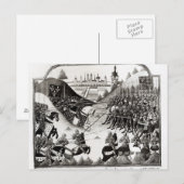 Carte Postale Bataille de Formigny (Devant / Derrière)