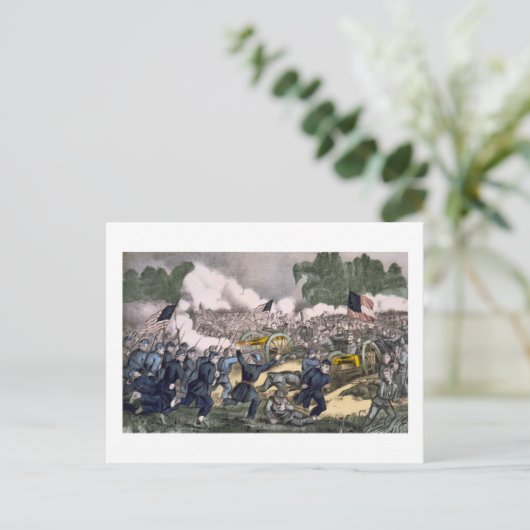 Carte Postale Bataille de Gettysburg  (Debout devant)