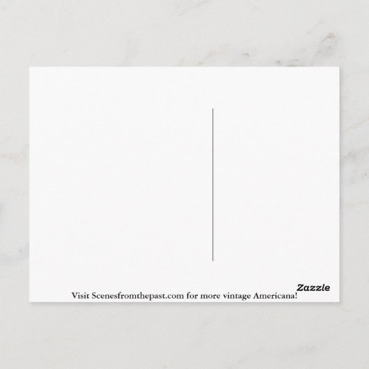 Carte Postale Bataille de Gettysburg  (Dos)