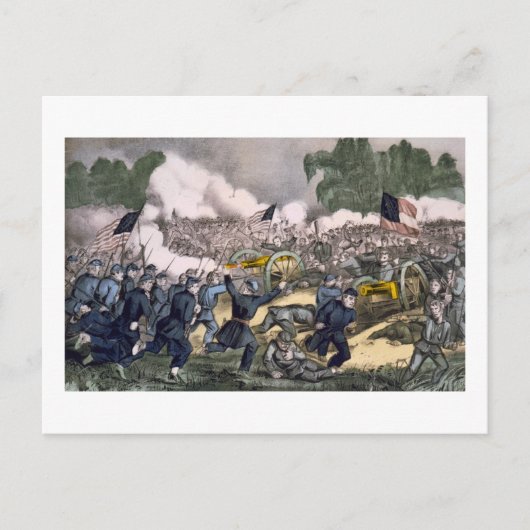 Carte Postale Bataille de Gettysburg  (Devant)