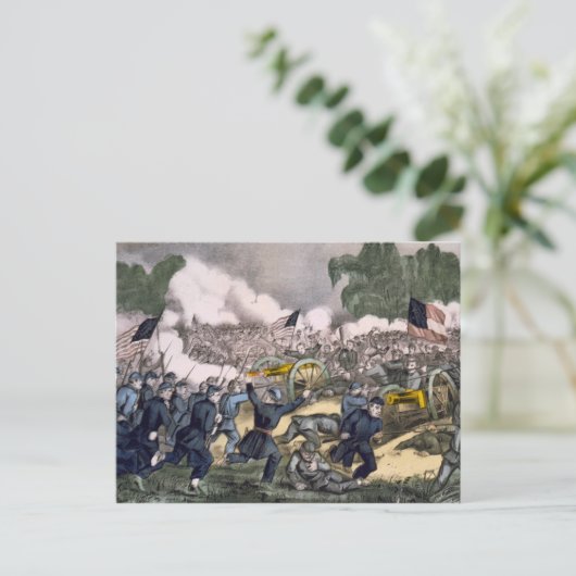 Carte Postale Bataille de Gettysburg (Debout devant)