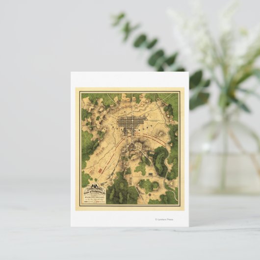 Carte Postale Bataille de Gettysburg 10 (Debout devant)