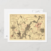 Carte Postale Bataille de Gettysburg 15 (Devant / Derrière)