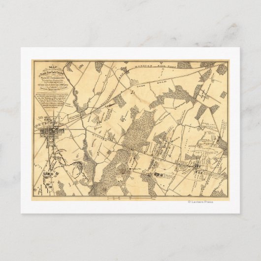 Carte Postale Bataille de Gettysburg 16 (Devant)