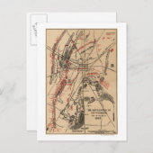 Carte Postale Bataille de Gettysburg 2 (Devant / Derrière)