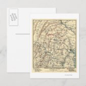 Carte Postale Bataille de Gettysburg 9 (Devant / Derrière)