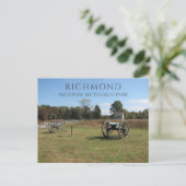 Carte Postale Bataille de guerre civile à Gaines’s Mill, Richmon (Debout devant)