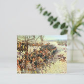 Carte Postale Bataille de Guilford Courthouse Révolution américa (Debout devant)