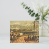 Carte Postale Bataille de Kennesaw Mountain pendant la guerre ci (Debout devant)