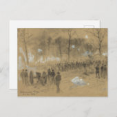 Carte Postale Bataille de la crête missionnaire (Devant / Derrière)