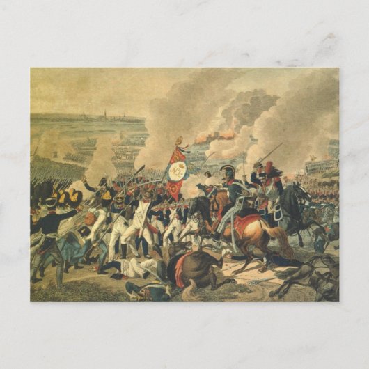 Carte Postale Bataille de Leipzig (Devant)