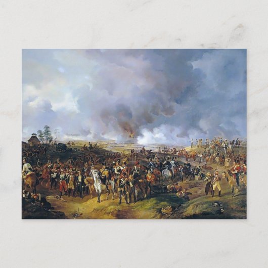 Carte Postale Bataille de Leipzig (Devant)