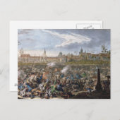 Carte Postale Bataille de Leipzig, le 19 octobre 1813 (Devant / Derrière)