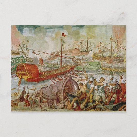 Carte Postale Bataille de Lepanto, octobre 1571, 1600 (Devant)