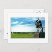 Carte Postale Bataille De Manassas Stonewall" Jackson (Devant / Derrière)