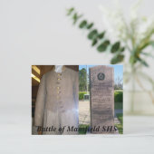 Carte Postale Bataille de Mansfield Louisiana (Debout devant)