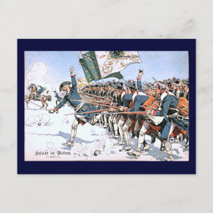 Carte Postale Bataille de Mollwitz