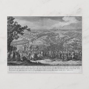 Carte Postale Bataille de Poltava