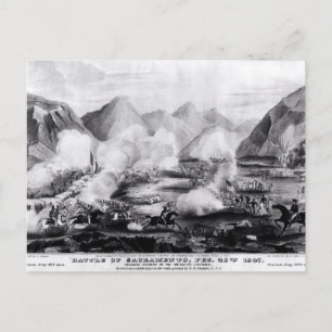 Carte Postale Bataille de Sacramento
