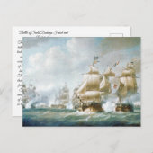 Carte Postale Bataille de Saint-Domingue 1800 (Devant / Derrière)