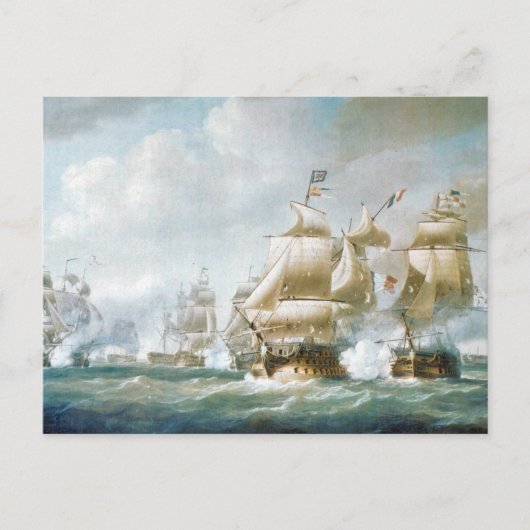 Carte Postale Bataille de Saint-Domingue 1800 (Devant)