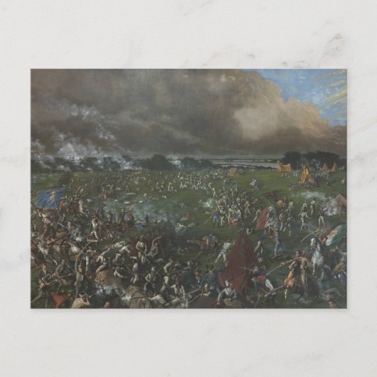 Carte Postale Bataille de San Jacinto (Devant)