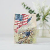 Carte Postale Bataille de San Juan Hill (Debout devant)