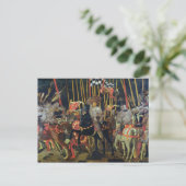 Carte Postale Bataille de San Romano en 1432, c.1456 (Debout devant)