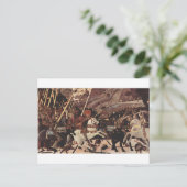 Carte Postale Bataille de San Romano par Paolo Uccello (Debout devant)