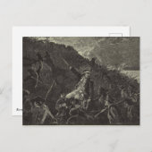 Carte Postale Bataille de Stony Point, 1779 (Devant / Derrière)