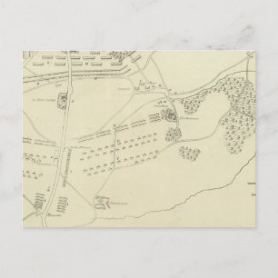 Carte Postale Bataille de Waterloo en Belgique