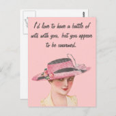 Carte Postale Bataille de Wits (Devant / Derrière)