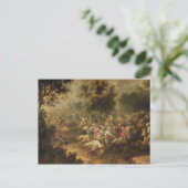 Carte Postale Bataille des cavaliers (Debout devant)