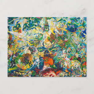 Carte Postale Bataille des lumières, île Coney, Mardi Gras