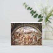 Carte Postale Bataille d'Ostie par Raphael (Debout devant)