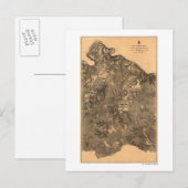 Carte Postale Bataille du désert - Guerre civile Panoramique (Devant / Derrière)