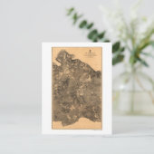 Carte Postale Bataille du désert - Guerre civile Panoramique (Debout devant)