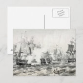 Carte Postale Bataille du lac Érié (Devant / Derrière)