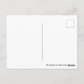 Carte Postale Bataille du lac Érié (Dos)