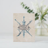 Carte Postale BATAILLE DU logo CINQ ARMIES™ (Debout devant)