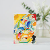 Carte Postale Bataille maritime de Kandinsky 1913 (Debout devant)