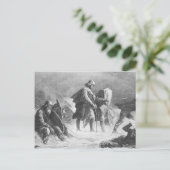 Carte Postale Bataille viking par Knud Bergslien (Debout devant)