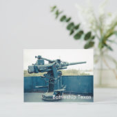 Carte Postale Bataillon Texas San Jacinto State Park PostCard (Debout devant)