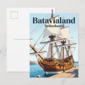 Carte Postale Batavialand Pays-Bas (Devant / Derrière)