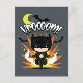 Carte Postale Batcycle Chibi Batman (Devant)