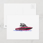 Carte Postale Bateau (Devant / Derrière)