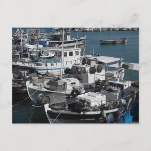 Carte postale bateau