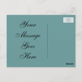 Carte postale bateau (Dos)