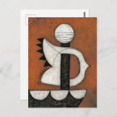 Carte postale bateau (Devant / Derrière)