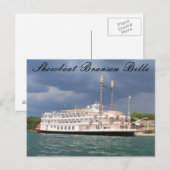 Carte Postale Bateau à chaussures (Devant / Derrière)